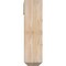 Ekena Millwork Merced Craftsman Smooth Bracket w/ Offset Brace, Douglas Fir, 5 1/2"W x 20"D x 20"H BKT0604X20X20MRC04SDF - alternate 4